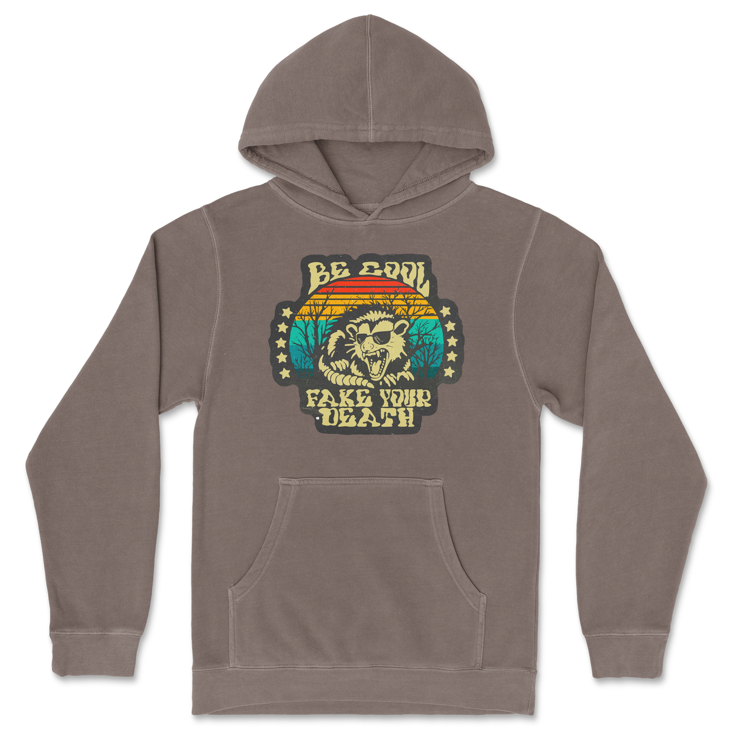 Independent Clothing Co. Hoodie Fake Your Death in Clay