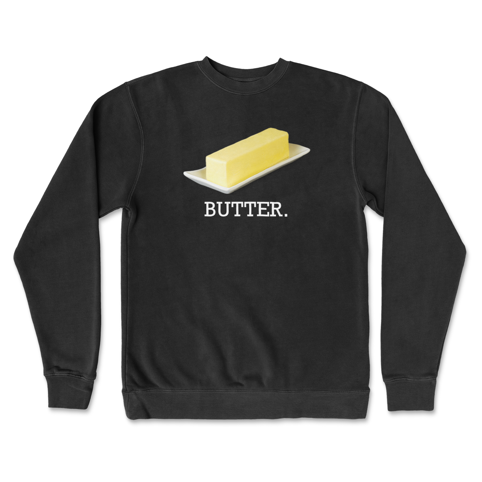 Independent Clothing Co. Crew Neck Butter in Black