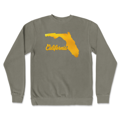 Independent Clothing Co. Crew Neck California in Army