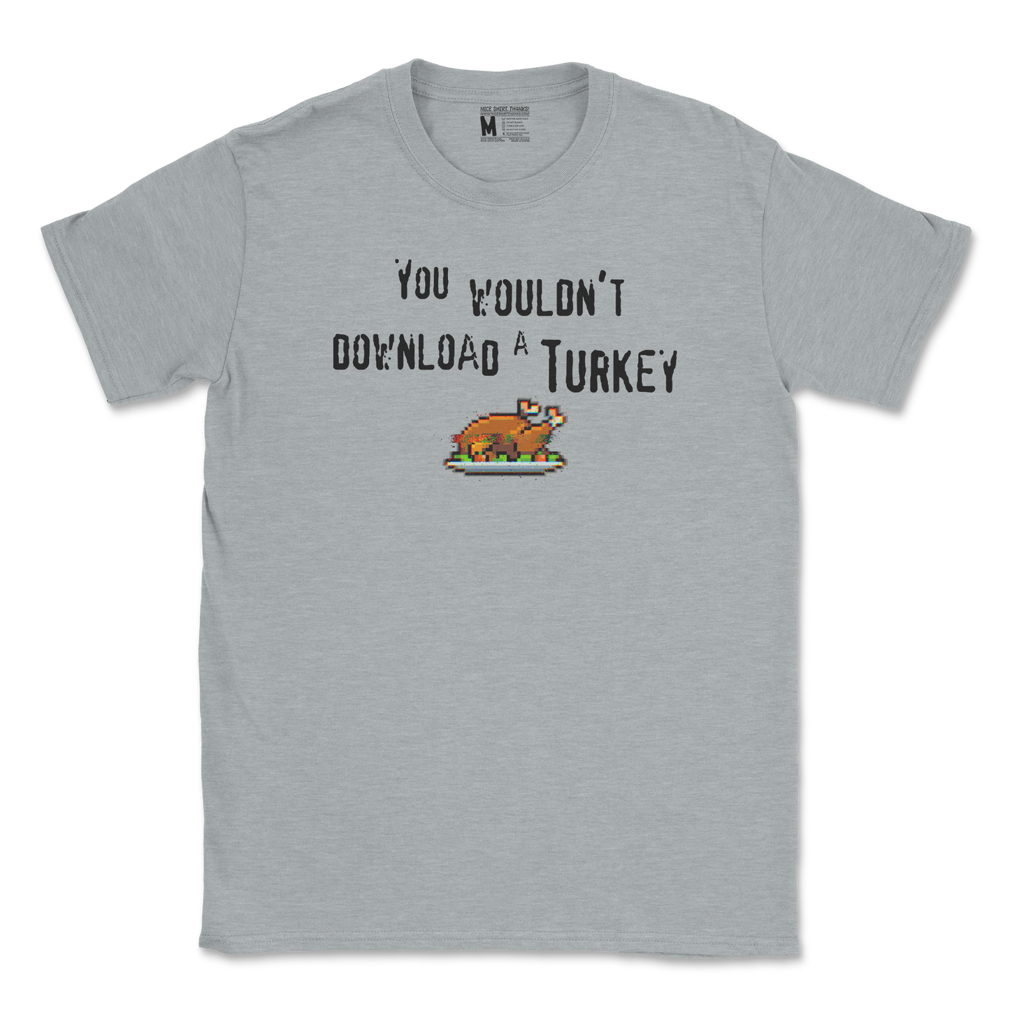 Gildan SoftStyle T-Shirt Downloadable Turkey  in Sport-Grey