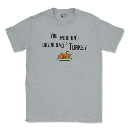 Gildan SoftStyle T-Shirt Downloadable Turkey  in Sport-Grey