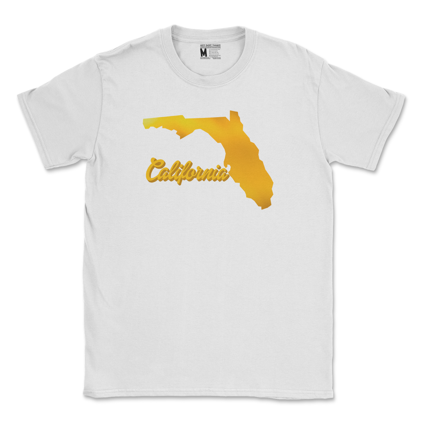 Gildan SoftStyle T-Shirt California in White