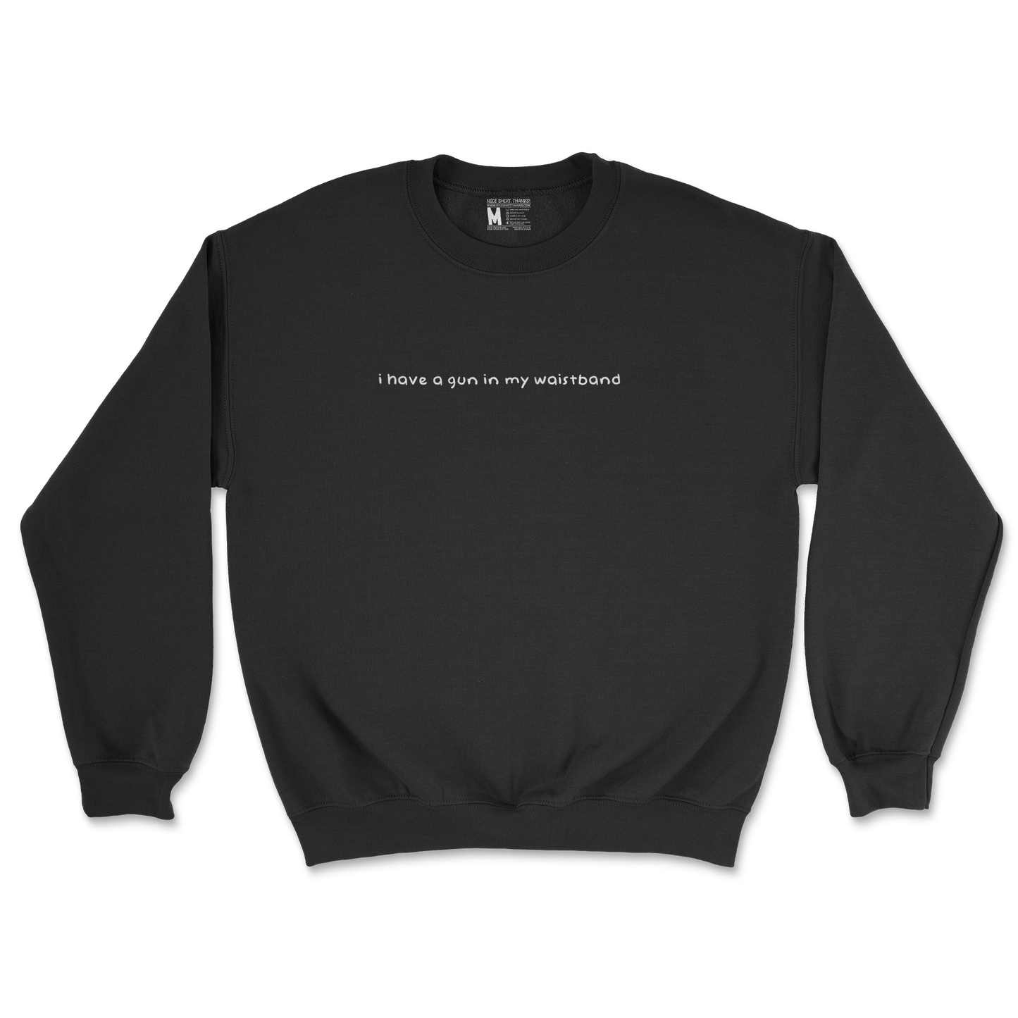 Gildan SoftStyle Crew Neck in Black