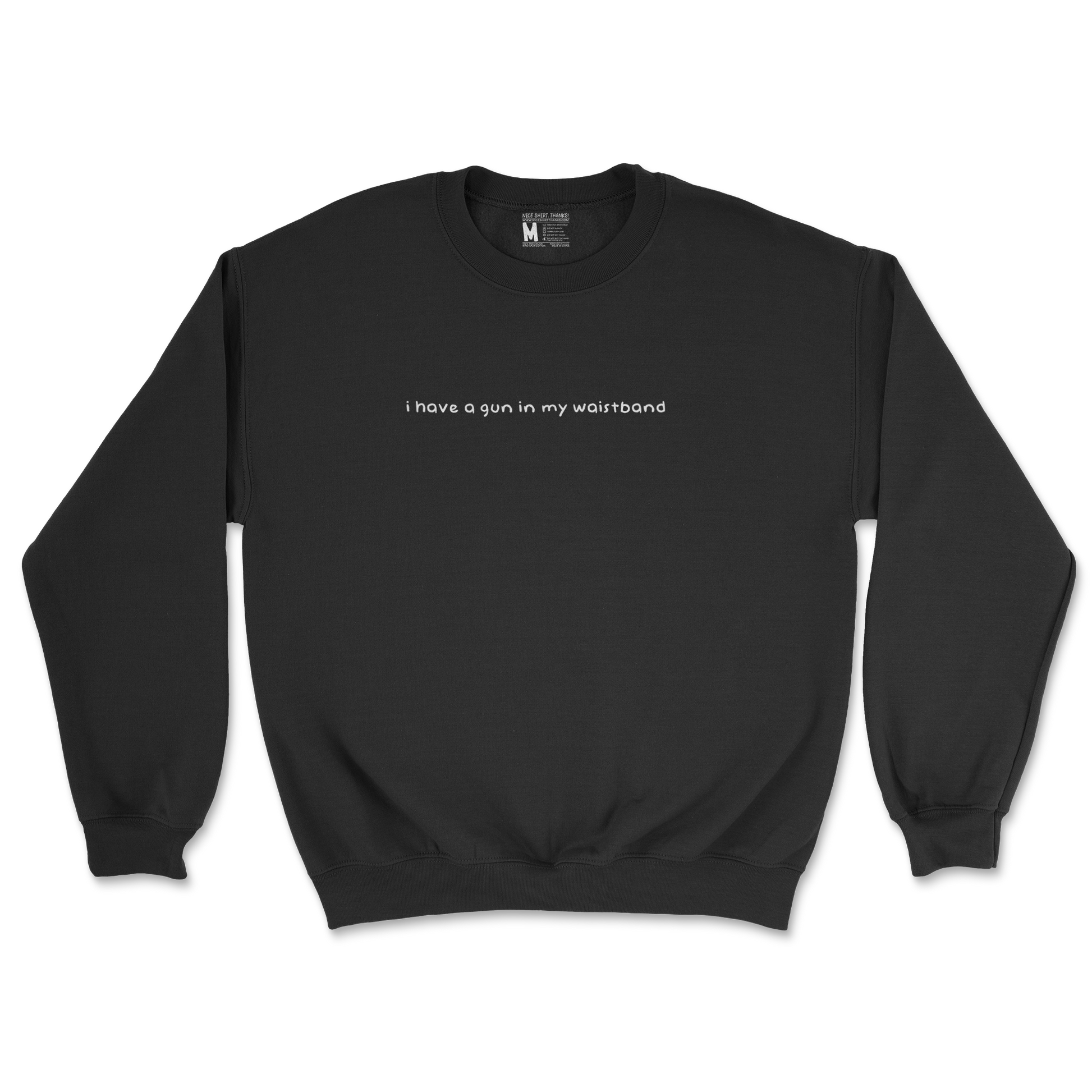 Gildan SoftStyle Crew Neck in Black