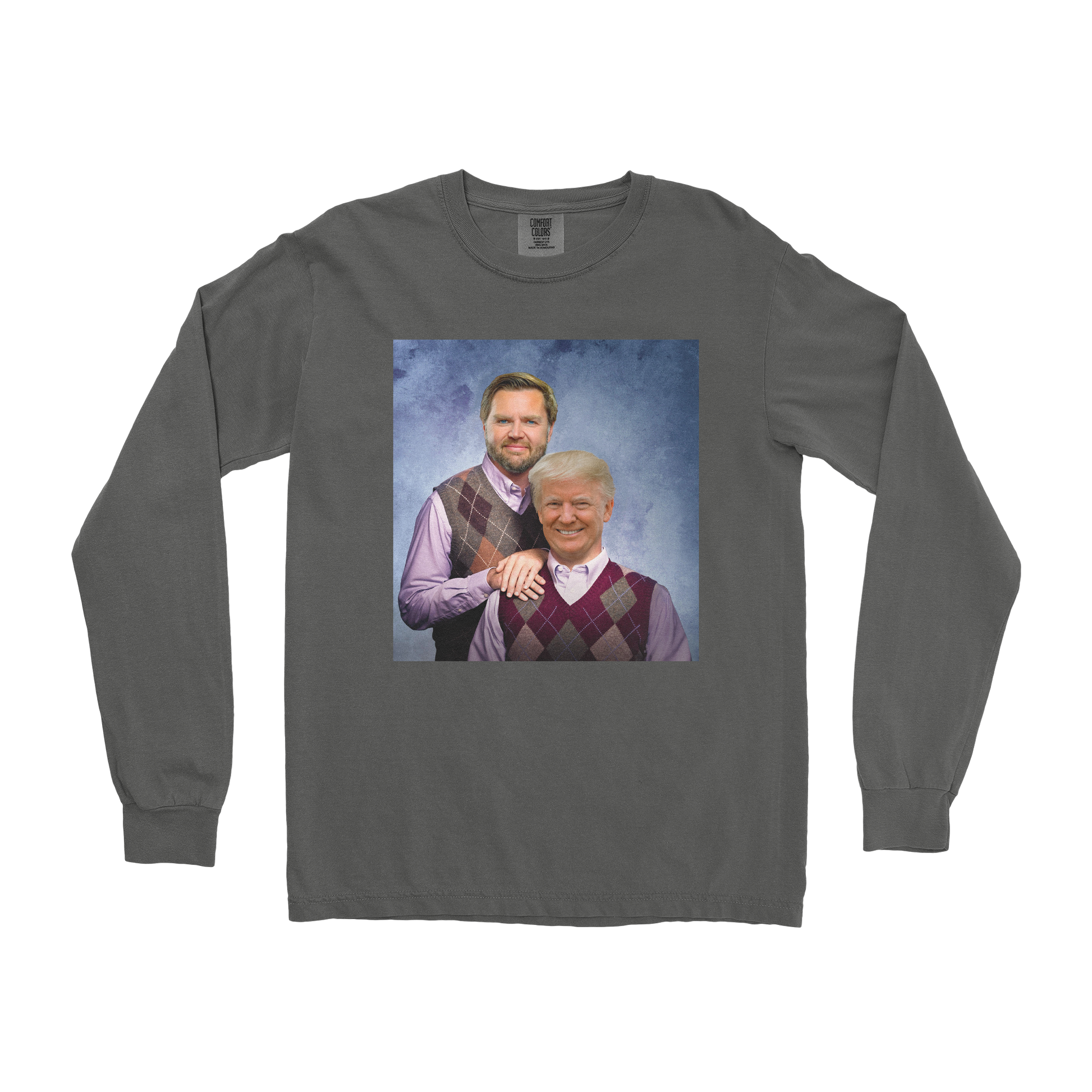 Comfort Colors Long Sleeve Step Brothers  in Pepper