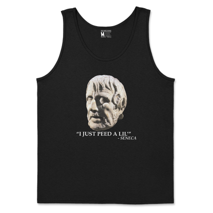 Gildan SoftStyle Tank Top Seneca Pee in Black