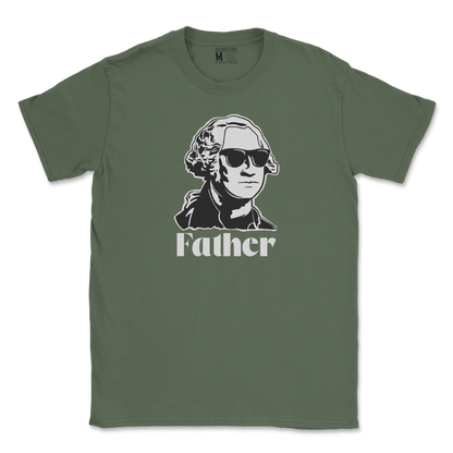 Gildan SoftStyle T-Shirt Father  in Military-Green