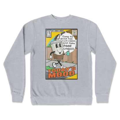 Independent Clothing Co. Crew Neck Today's Mood in Grey-Heather