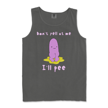 Comfort Colors Tank Top Dont Yell 2 in Pepper