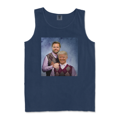 Comfort Colors Tank Top Step Brothers  in True-Navy