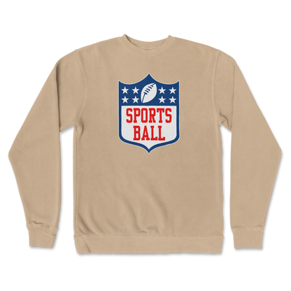 Independent Clothing Co. Crew Neck Sports Ball in Sandstone