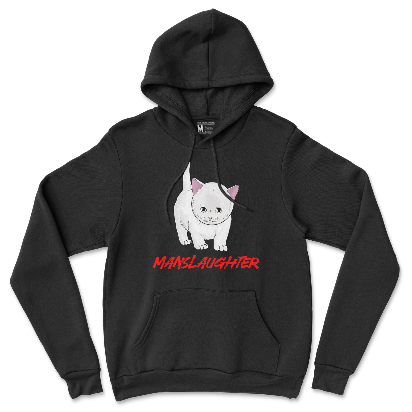 Gildan SoftStyle Hoodie Manslaughter in Back