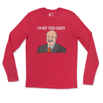 Gildan SoftStyle Long Sleeve Daddy Phil in Red