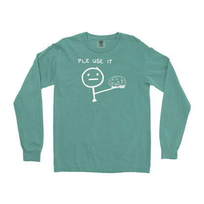 Comfort Colors Long Sleeve Plz Use It in Light-Green