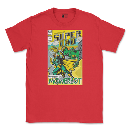 Gildan SoftStyle T-Shirt Super Dad in Red