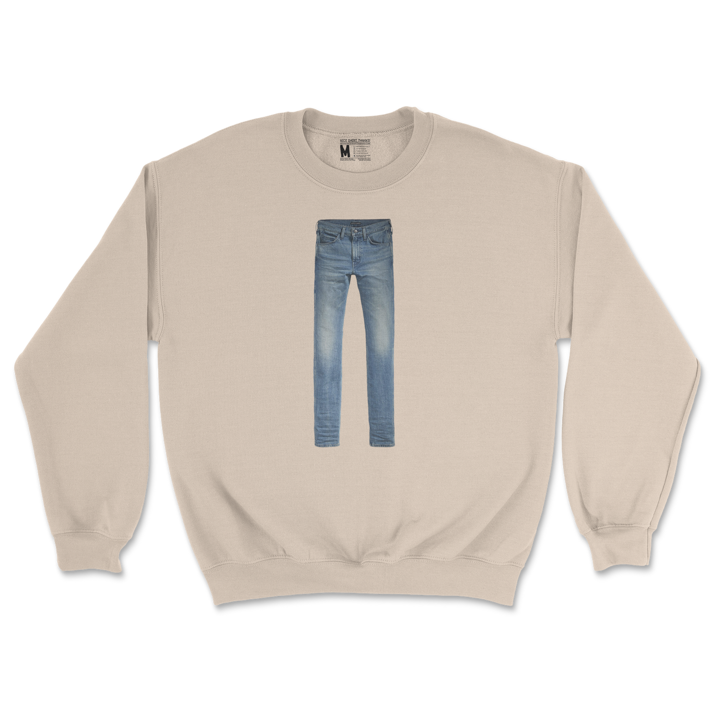 Gildan SoftStyle Crew Neck Pants in Sand