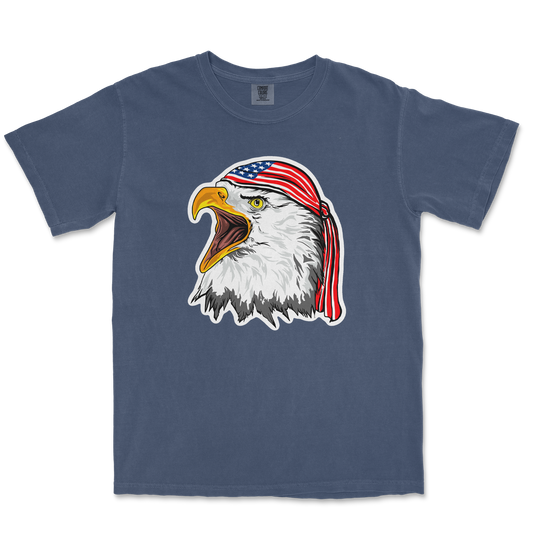 Comfort Colors T-Shirt Freedom Eagle in Midnight