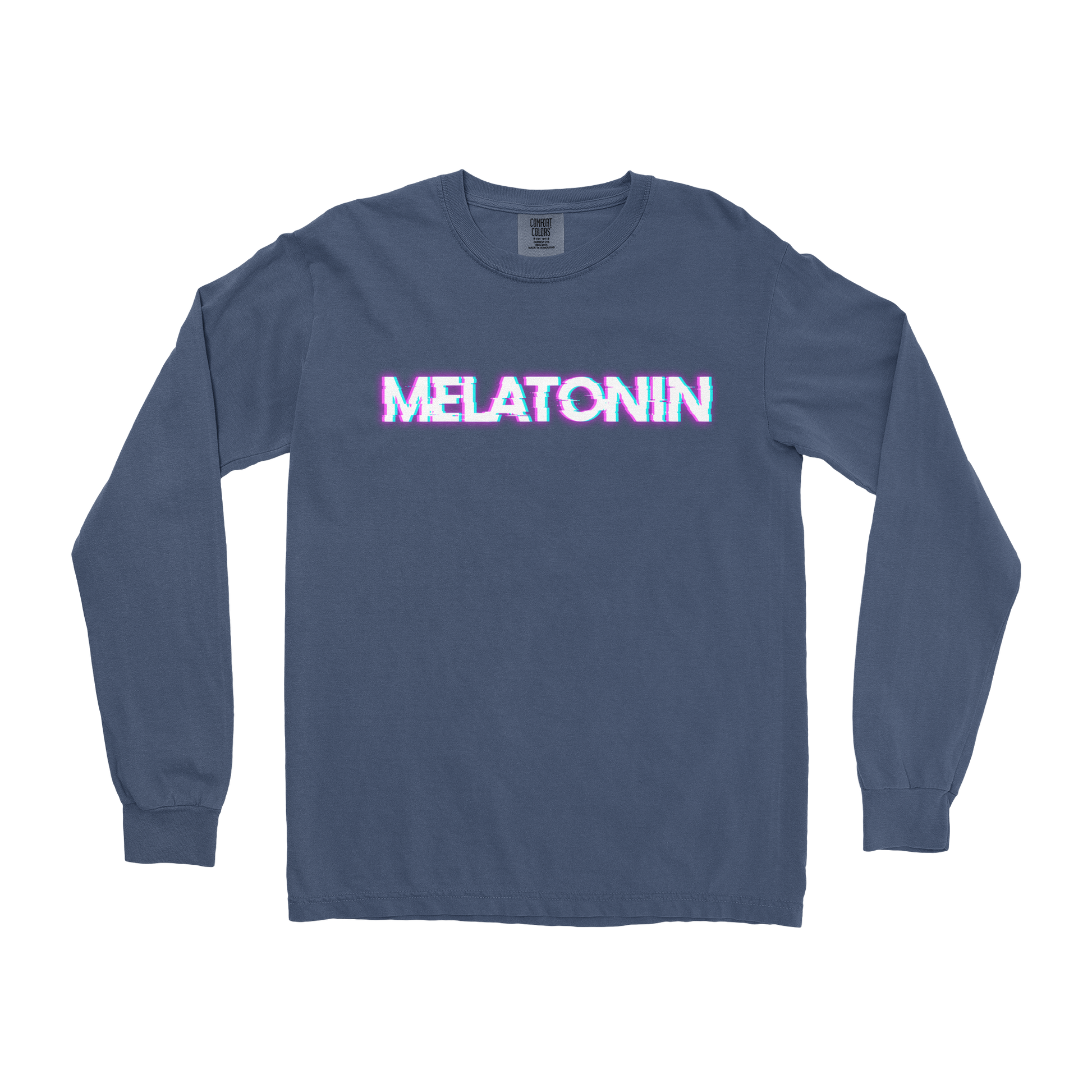 Comfort Colors Long Sleeve Melatonin in Midnight
