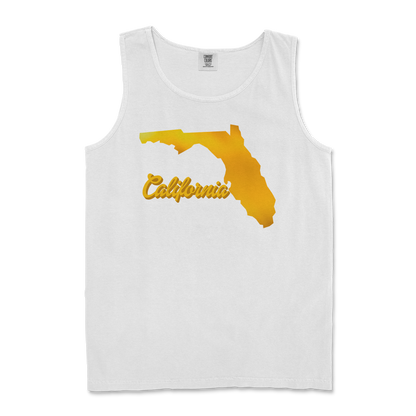 Comfort Colors Tank Top California in White