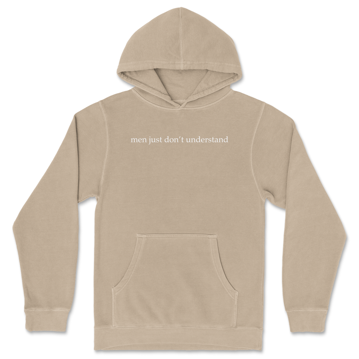 Independent Clothing Co. Hoodie Men Dont Understand in Sandstone