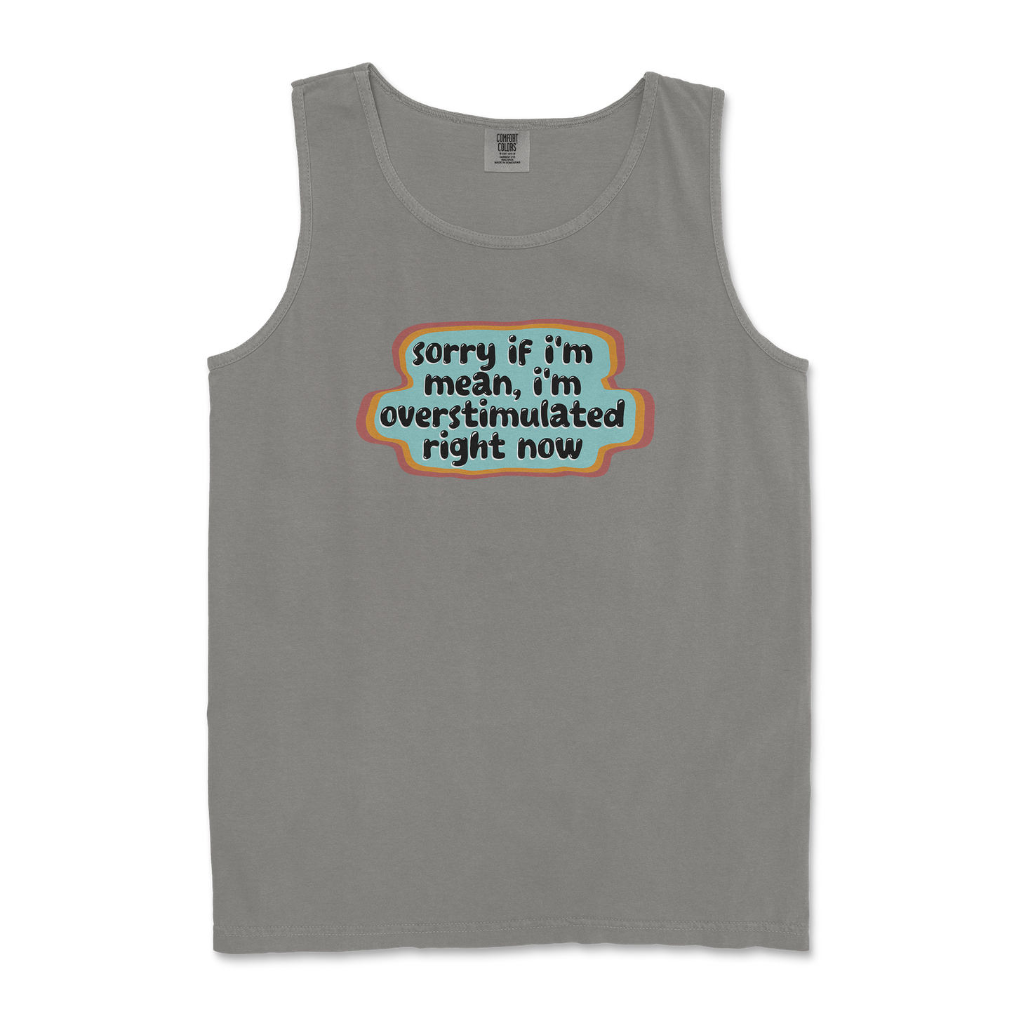 Comfort Colors Tank Top in Grey