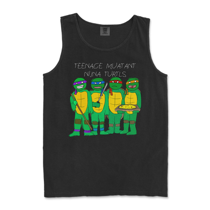 Comfort Colors Tank Top Ninja Turtles in Black