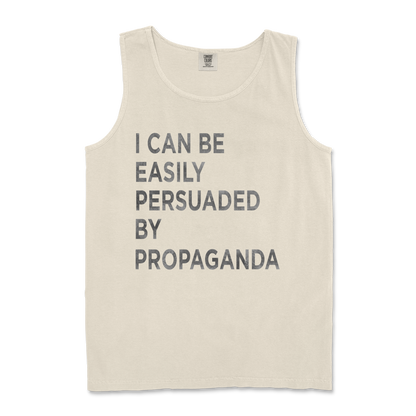 Comfort Colors Tank Top Propaganda in Ivory