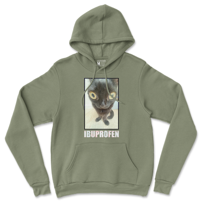 Gildan SoftStyle Hoodie Ibuprofen  in Military-Green