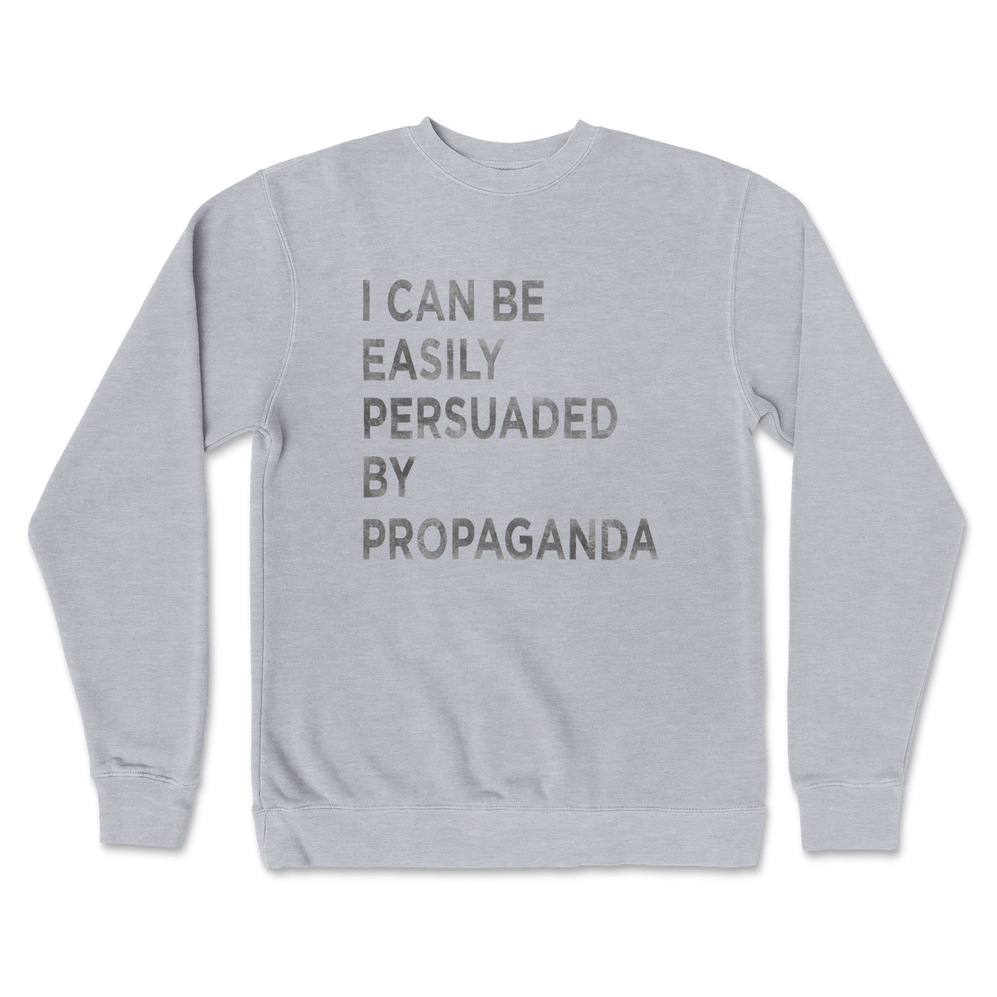 Independent Clothing Co. Crew Neck Propaganda in GreyHeather