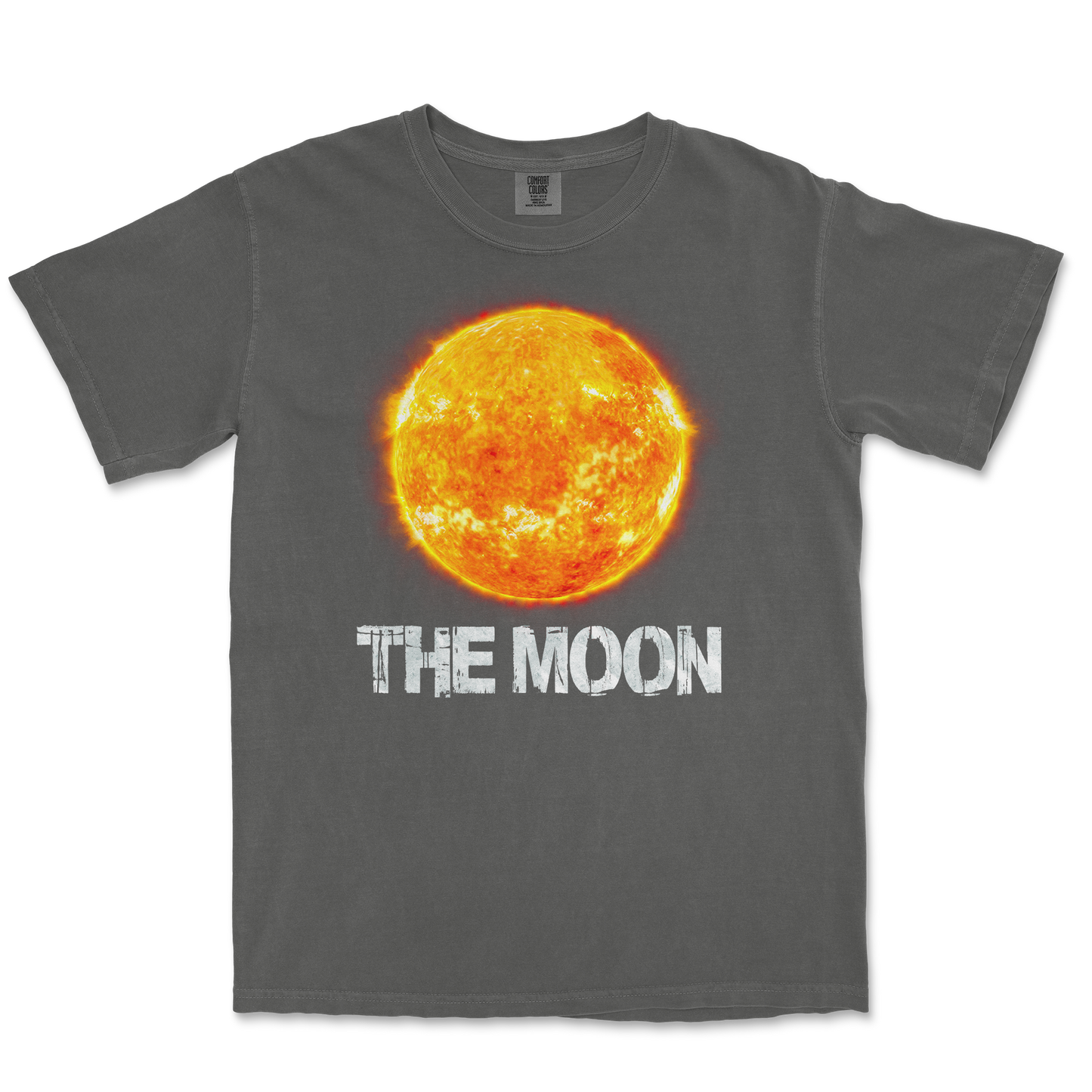 Comfort Colors T-Shirt the moon in Pepper