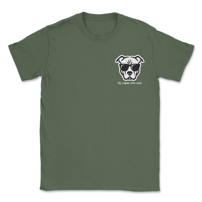 The Nice Shirt T-Shirt Pee Where You Want  in Military-Green