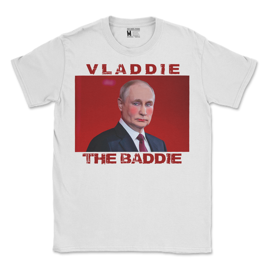 Gildan SoftStyle T-Shirt Vladdie The Baddie in White