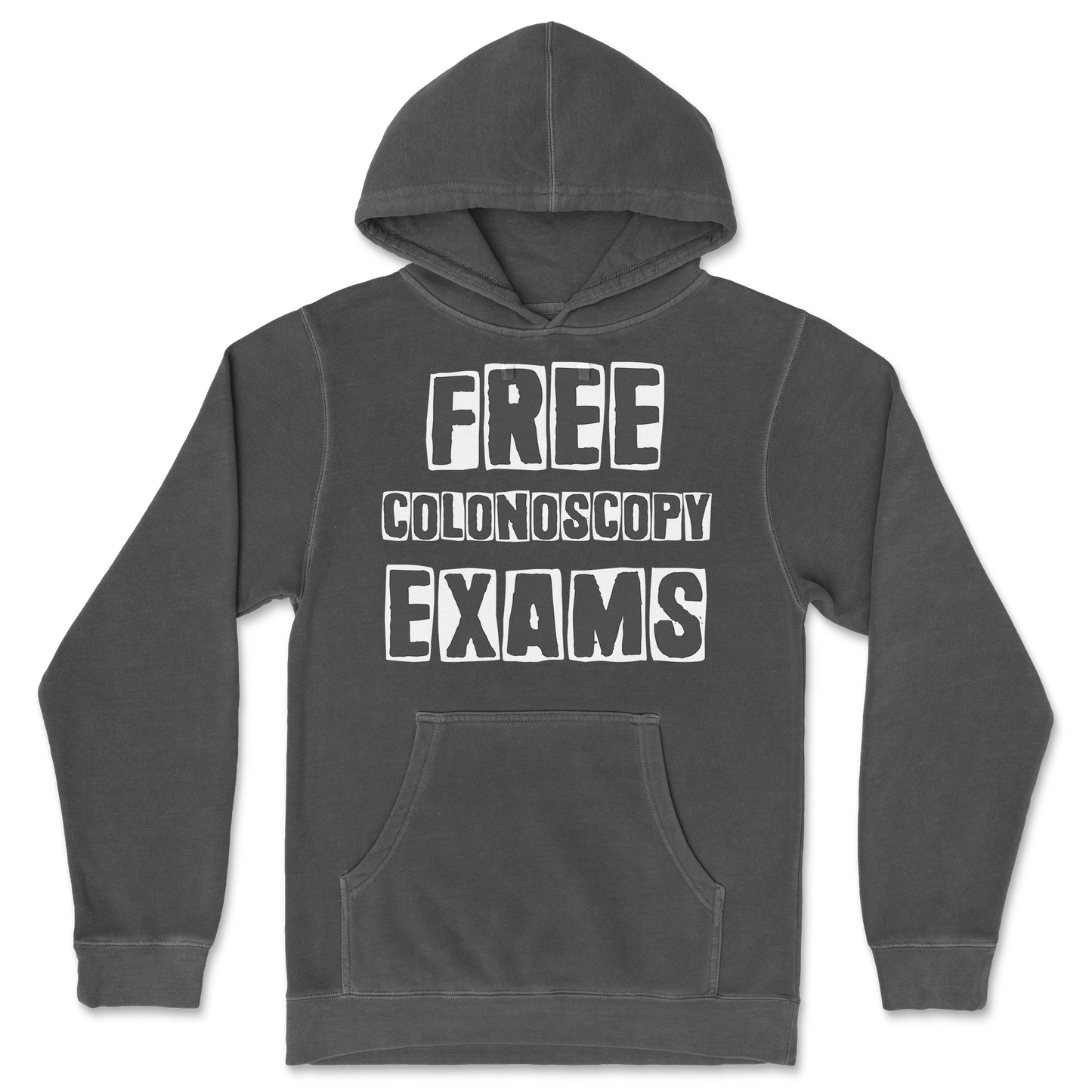 Independent Clothing Co. Hoodie Free Colonoscopy Exams in Black