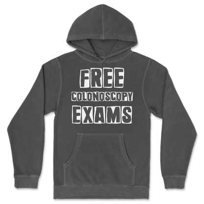 Independent Clothing Co. Hoodie Free Colonoscopy Exams in Black