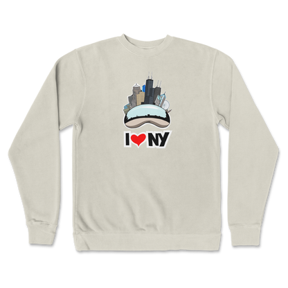 Independent Clothing Co. Crew Neck I Heart NY in Bone