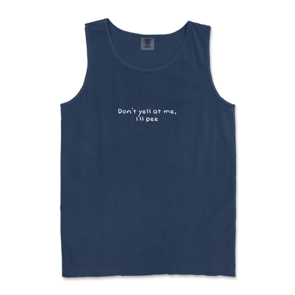 Comfort Colors Tank Top Dont Yell in TrueNavy