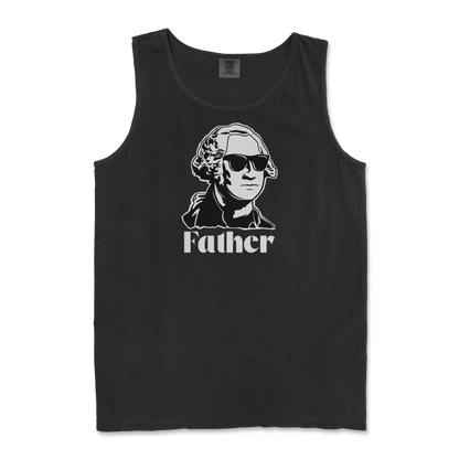 Comfort Colors Tank Top Father  in Black