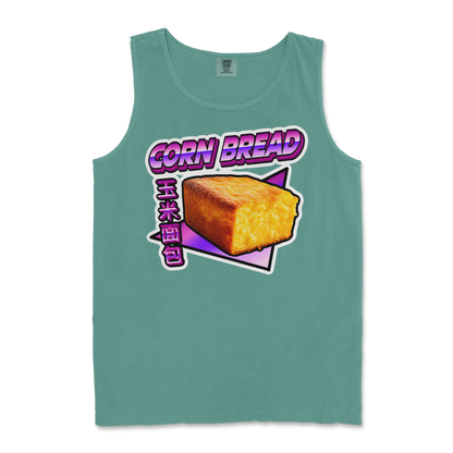 Comfort Colors Tank Top Corn Bread  in Light-Green