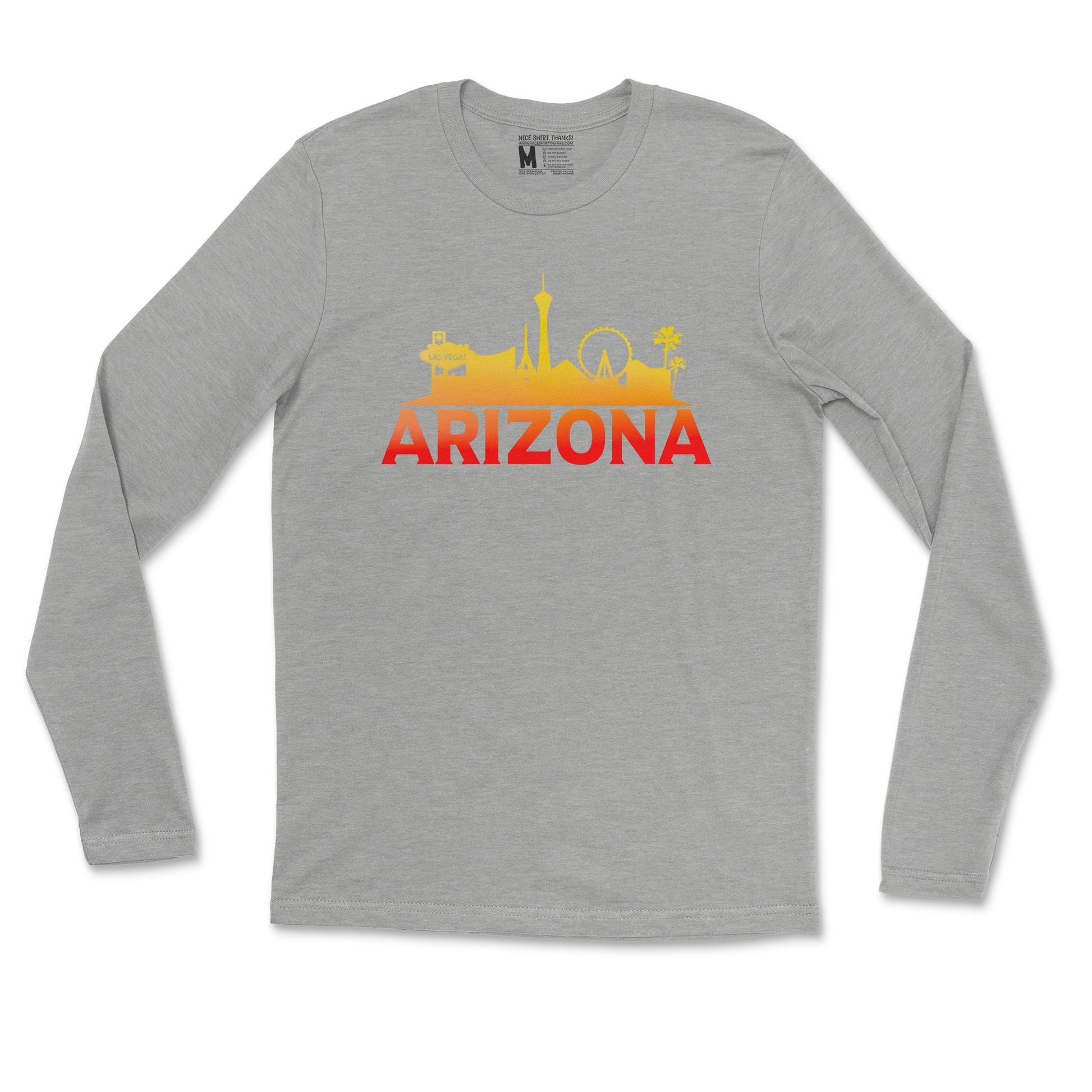 Gildan SoftStyle Long Sleeve in Sports Grey