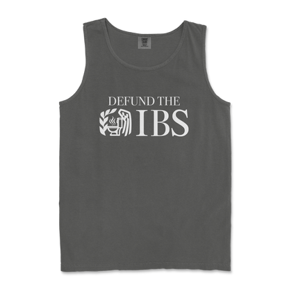 Comfort Colors Tank Top Defund The IBS in Pepper