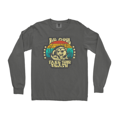 Comfort Colors Long Sleeve Fake Your Death in Pepper