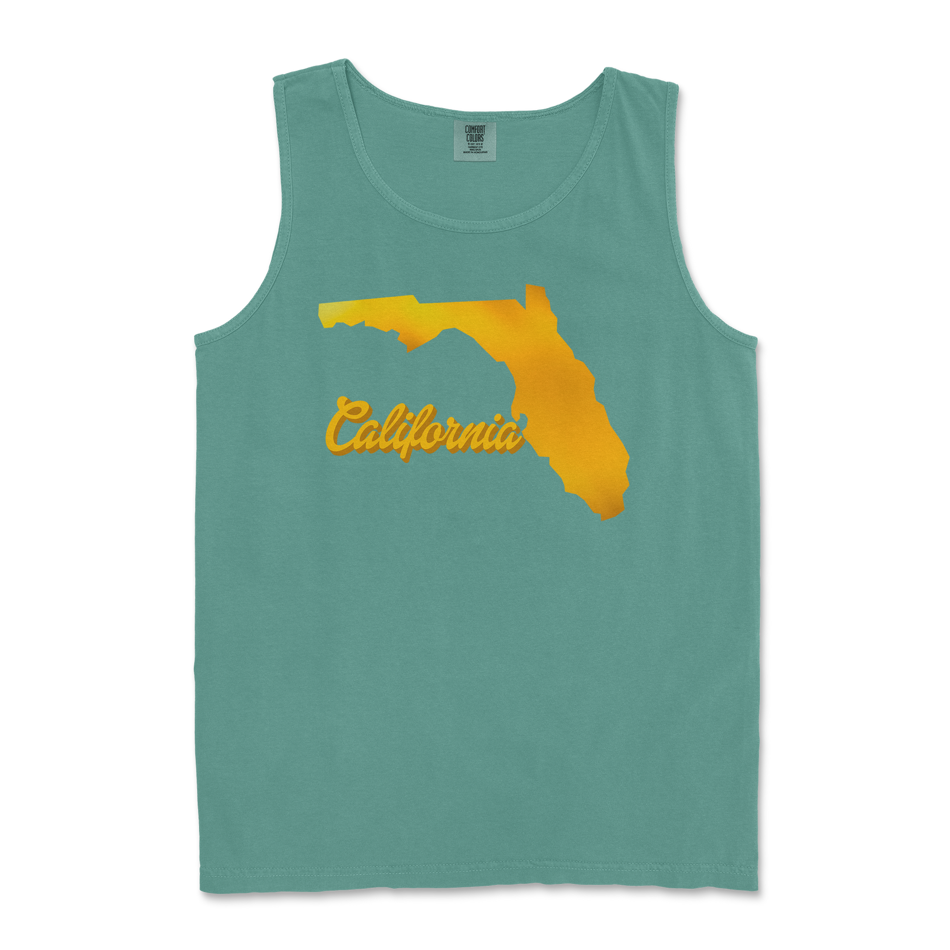 Comfort Colors Tank Top California in LightGreen