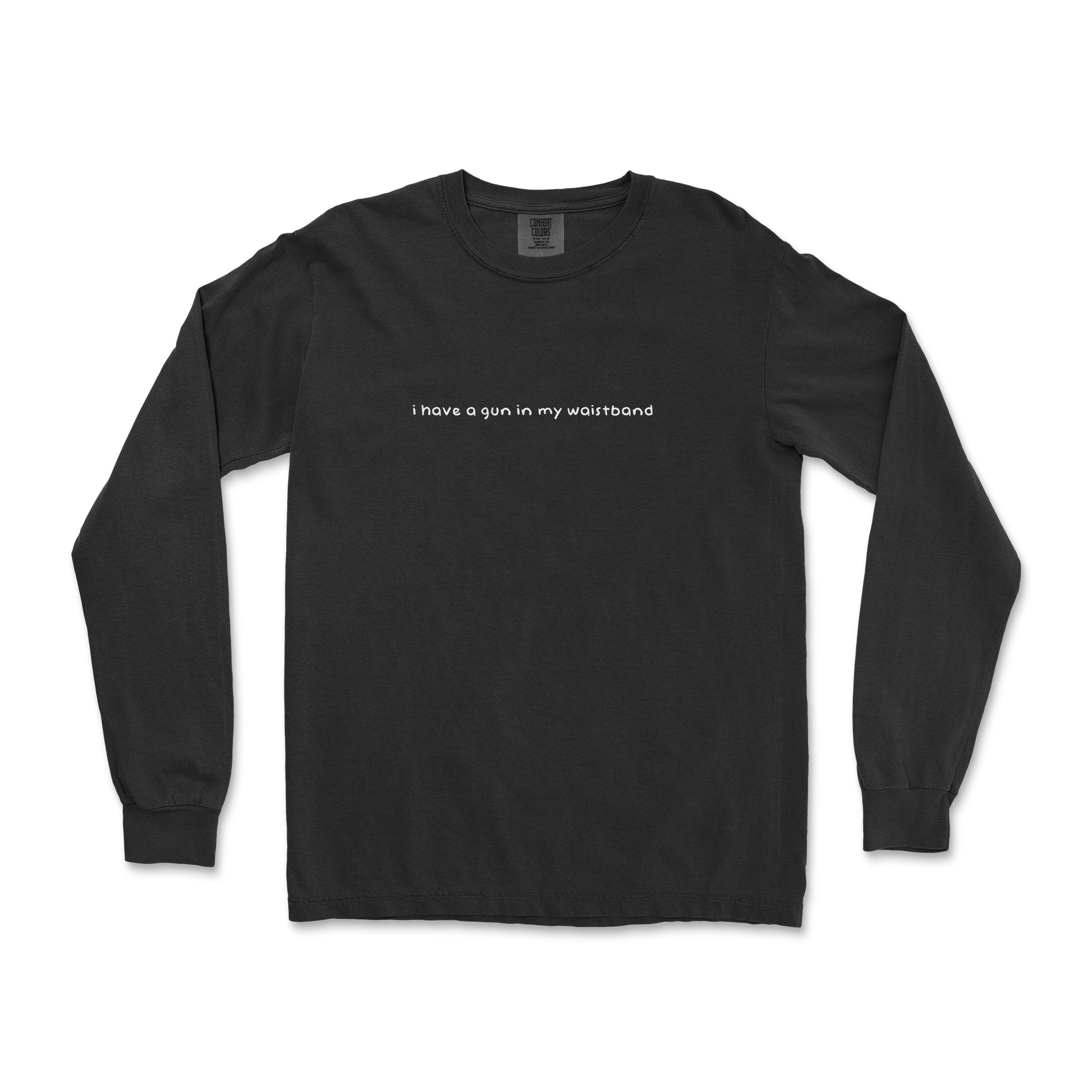 Comfort Colors Long Sleeve in Black