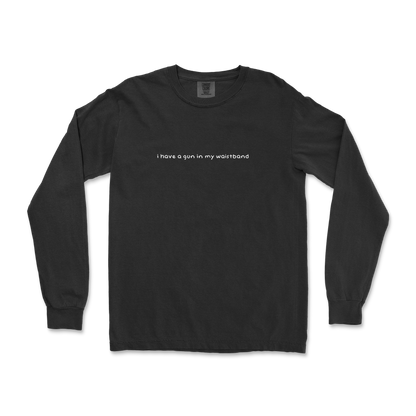 Comfort Colors Long Sleeve in Black