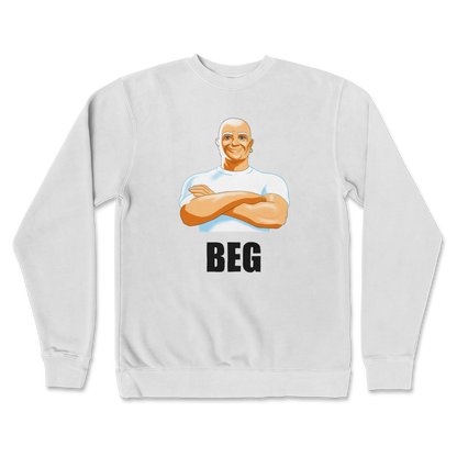 Independent Clothing Co. Crew Neck Beg in White