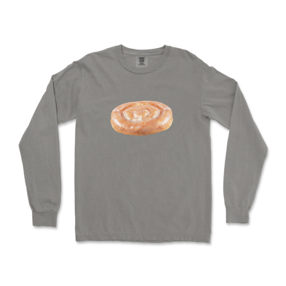 Comfort Colors Long Sleeve Honey Bun in Grey