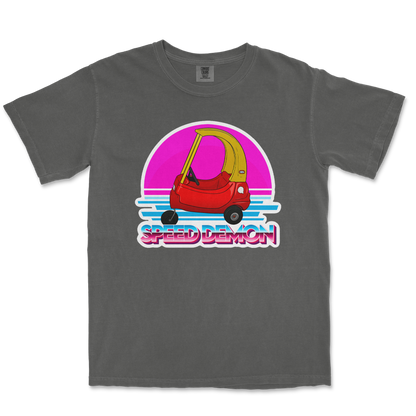 Comfort Colors T-Shirt Speed Demon  in Pepper