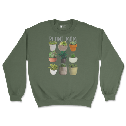 Gildan SoftStyle Crew Neck in Military Green