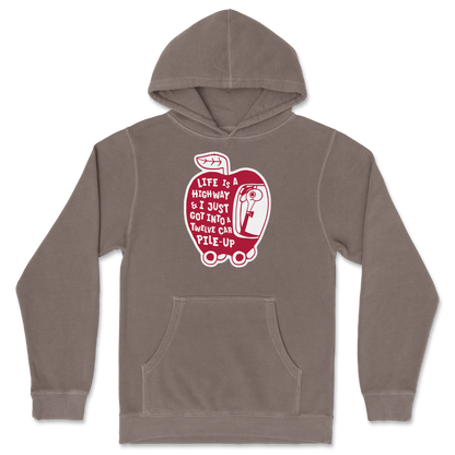 Independent Clothing Co. Hoodie Life Is A Highway  in Clay