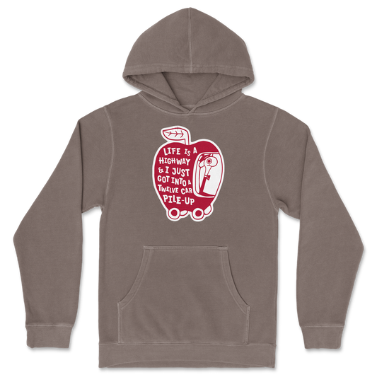 Independent Clothing Co. Hoodie Life Is A Highway  in Clay
